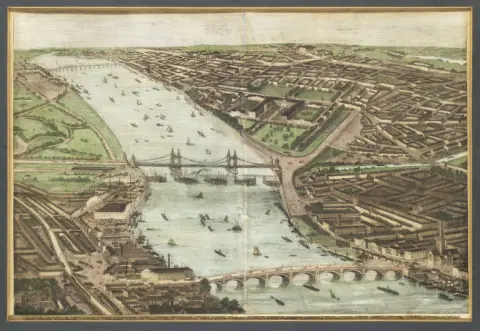 The West-End Railway district, London