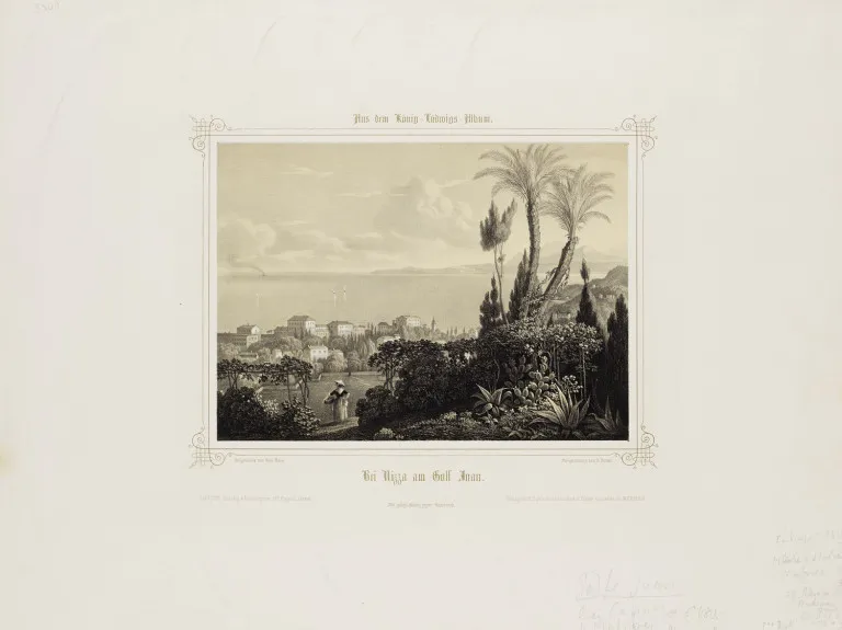 A. Arnst – Près de Nice au Golfe Juan, Extrait de l'album du roi Louis