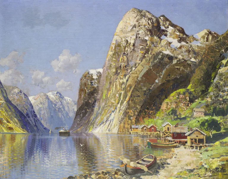 Johann Holmstedt – Fjordlandschaft