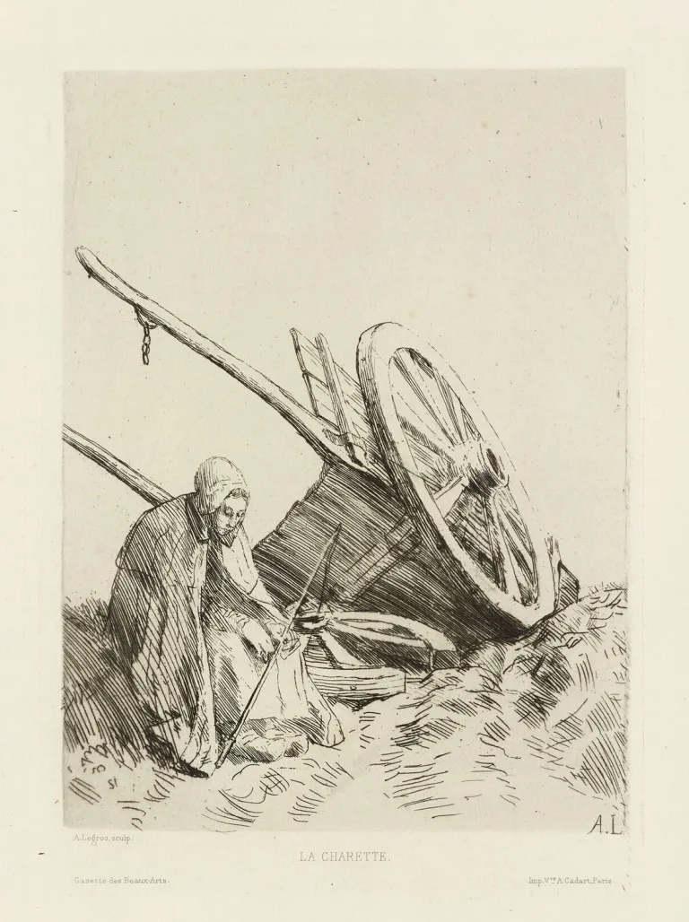 Alphonse Legros – 6 Arbeiten