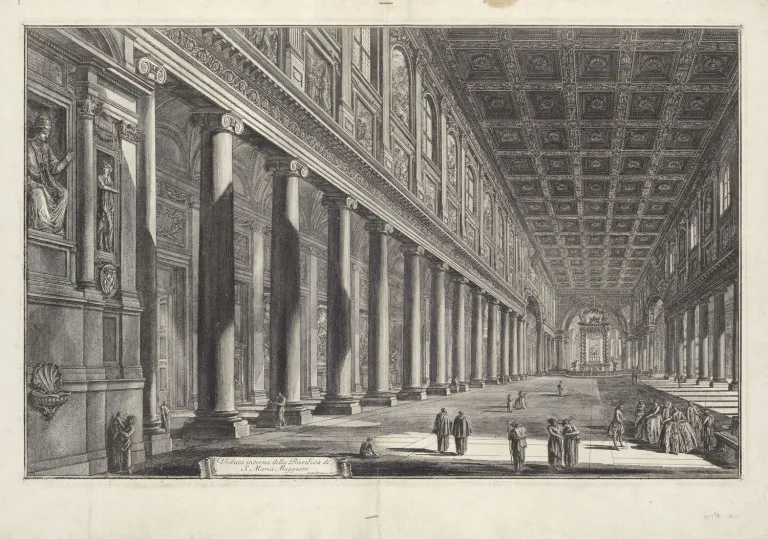 Giovanni Battista Piranesi – Basilique Sainte-Marie-Majeure