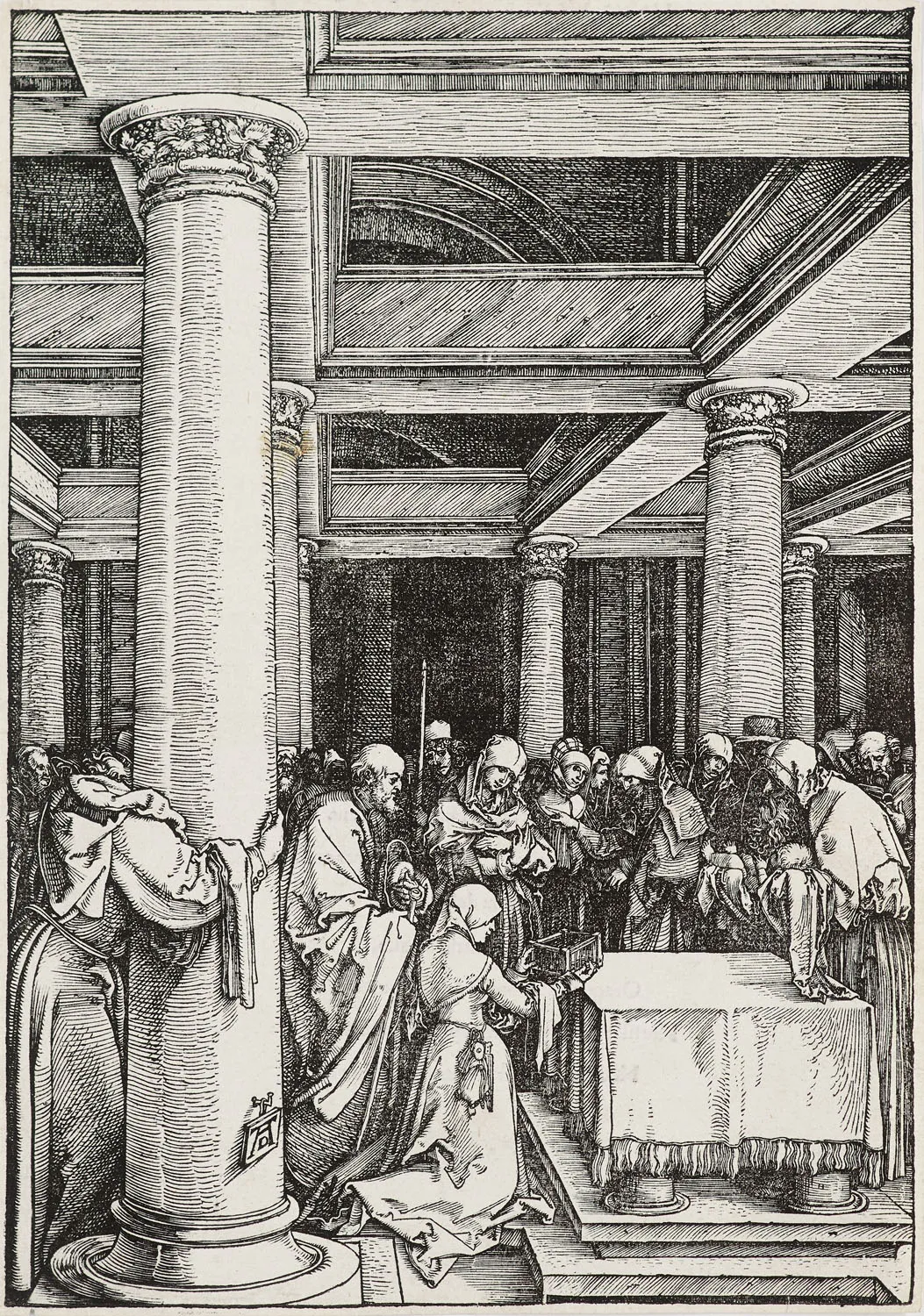 Albrecht Dürer – De Presentatie in de Tempel
