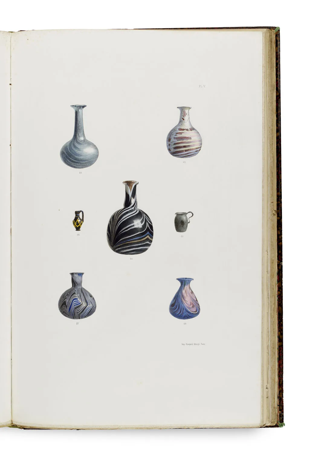 Wilhelm Froehner – La Verrerie antique, description de la collection Charvet