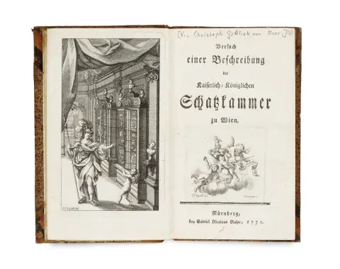 Christoph Gottlieb von Murr – Pokus o popis Císařsko-královské klenotnice ve Vídni