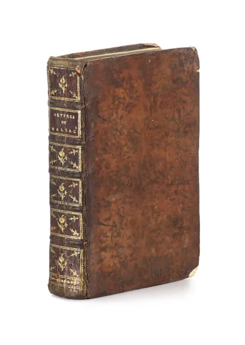 Jean Louis Guez de Balzac – Lettres Familieres de Monsieur de Balzac, a Monsieur Chapelain