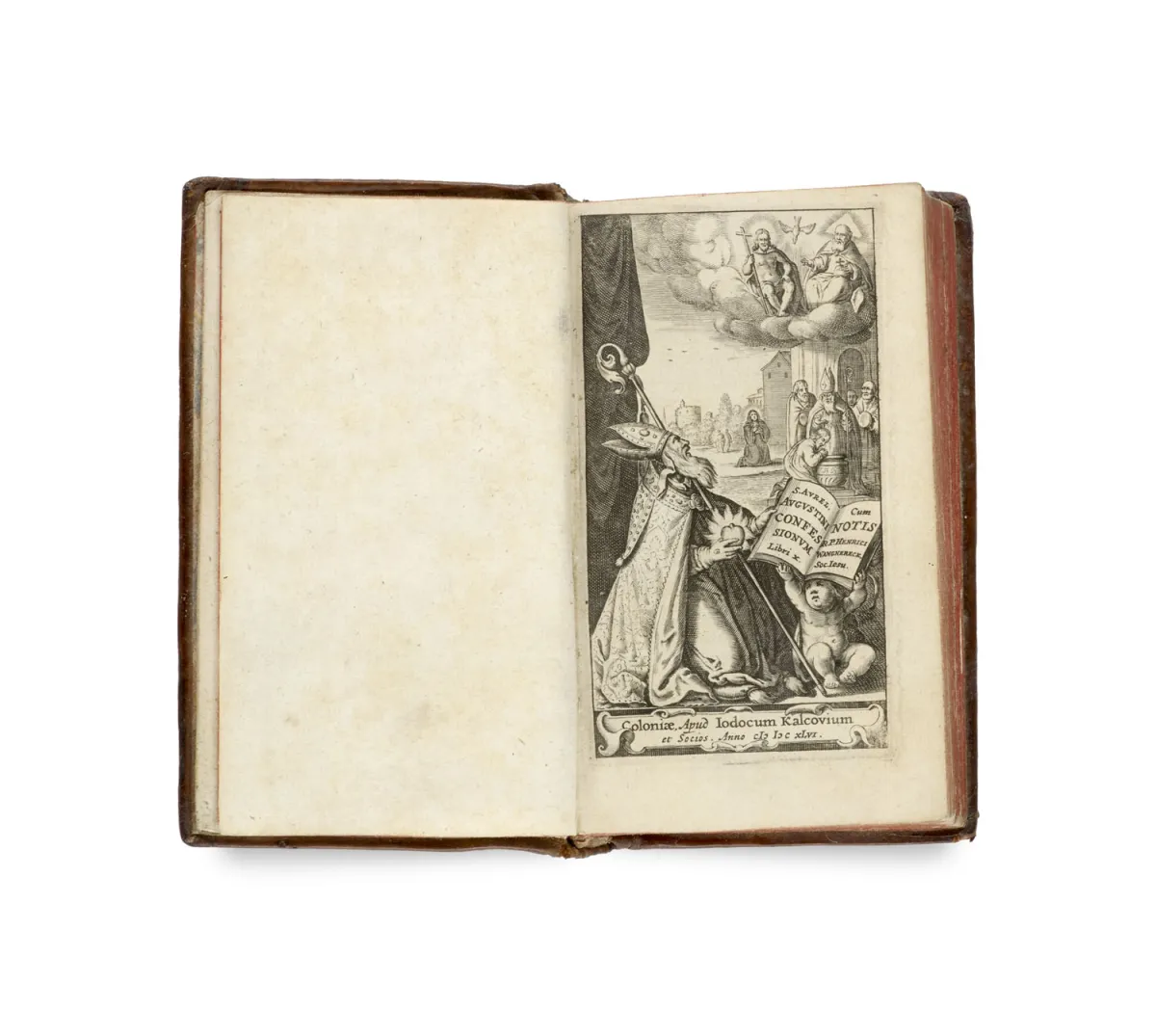 Aurelius Augustinus – Confessionvm Libri X. Cum Notis R. P. Henrici Wangnereck, Soc