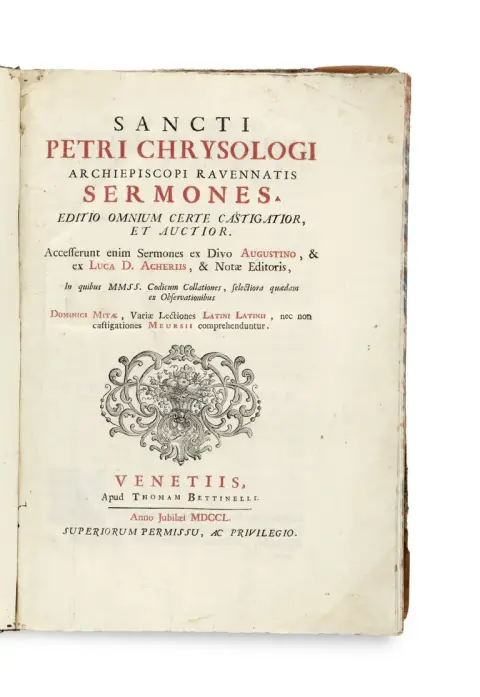 Petrus Chrysologus – Sermones