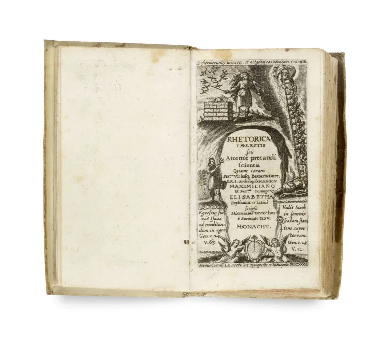 Jeremias Drexel – Rhetorica Caelestis seu Attente precandi scientia, Quam coram Ser.mo Utriusque Bavariae Duce ... Maximiliano Et Ser.ma…