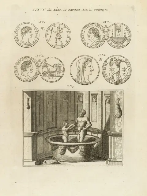 Gaius Suetonius Tranquillus – (Opera) Cum notis integris Jo. Bapt