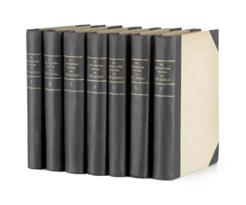 C. I. Gerhardt – Les écrits philosophiques de Gottfried Wilhelm Leibniz