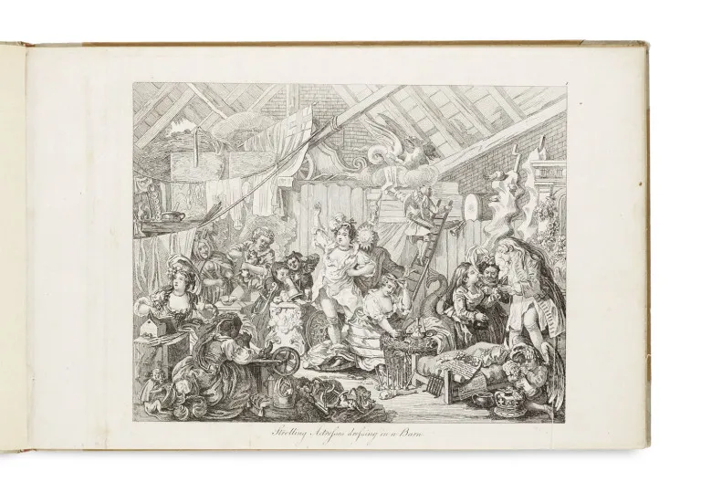 Carl Rahl – Gravures de Hogarth en 62 feuilles