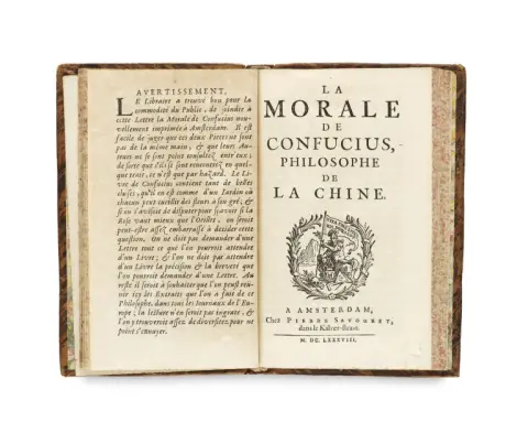 Simon Foucher – La morale de Confucius, philosophe de la Chine