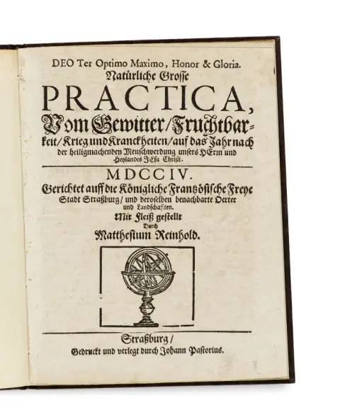Matthesius Reinhold – Deo ter optimo maximo, honor & gloria