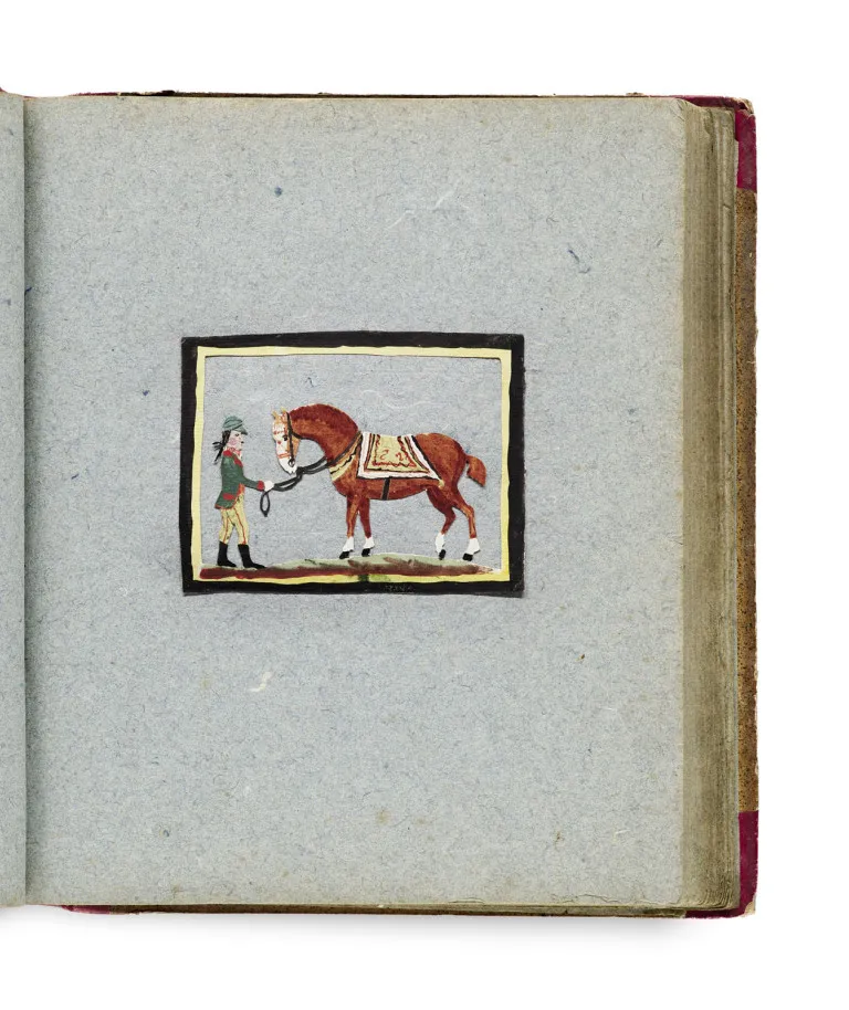 Extensive papercut album with approx. 110 white cuts (few in colour), probably Dutch and possibly from the collection of…