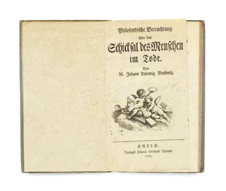 Johann Ludwig Buchwitz – Filosofická úvaha o osudu člověka ve smrti