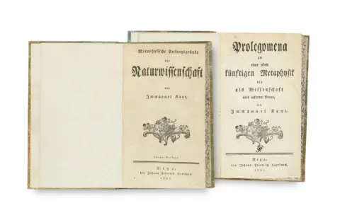 Immanuel Kant – Set van 2 uniform gebonden geschriften van Kant
