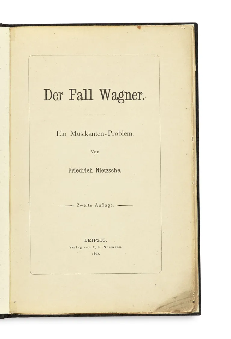 Friedrich Nietzsche – Der Fall Wagner