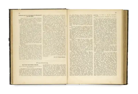 Friedrich Nietzsche – Un mot du Nouvel An à l'éditeur de l'hebdomadaire "Im neuen Reich". Première impression dans : Musikalisches Wochenblatt