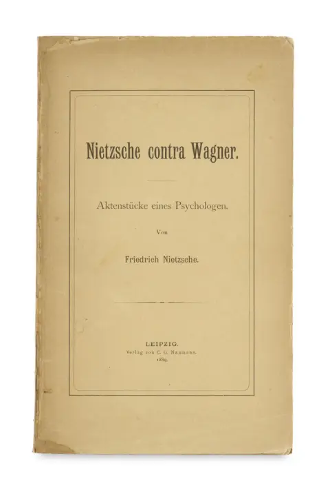 Friedrich Nietzsche – Nietzsche contre Wagner