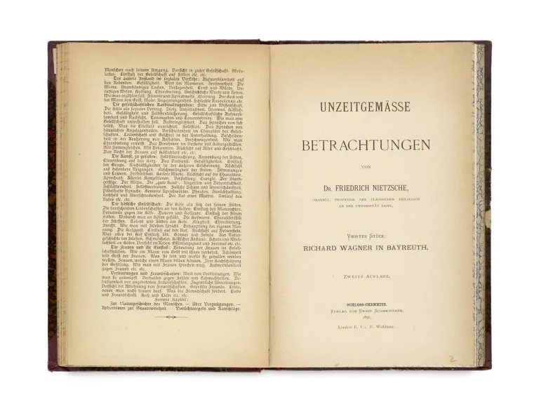 Friedrich Nietzsche – Considérations inactuelles