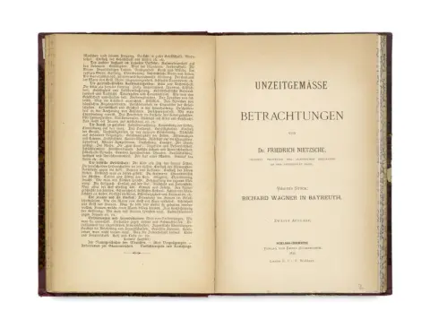 Friedrich Nietzsche – Considérations inactuelles