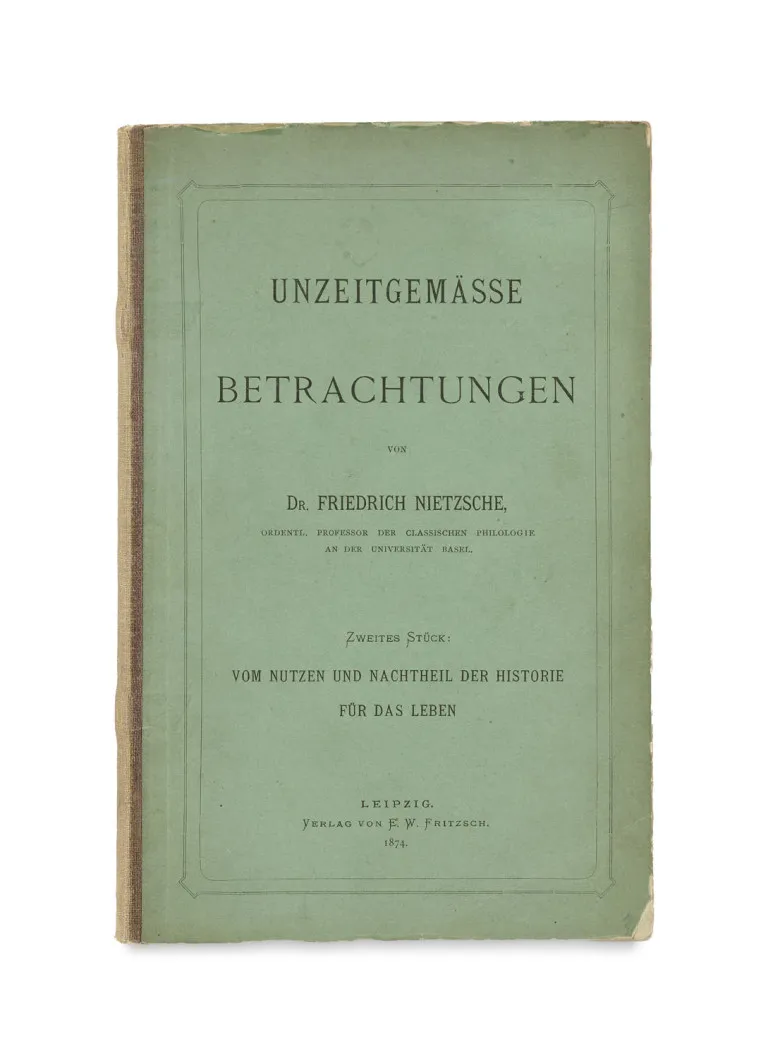 Friedrich Nietzsche – Considérations inactuelles