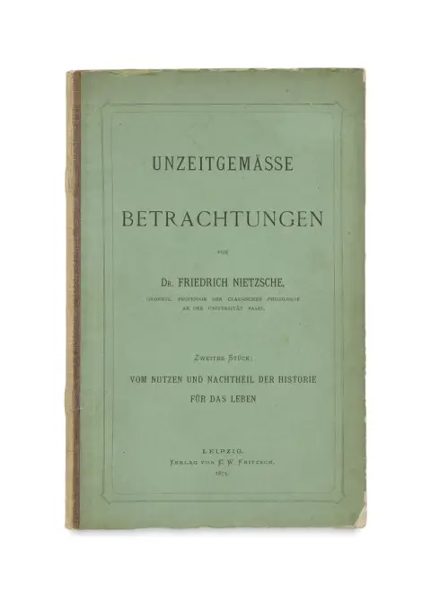 Friedrich Nietzsche – Considérations inactuelles
