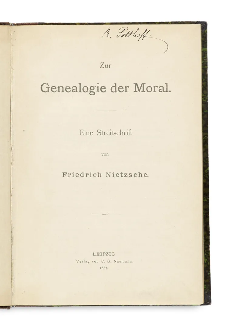 Friedrich Nietzsche – Généalogie de la morale