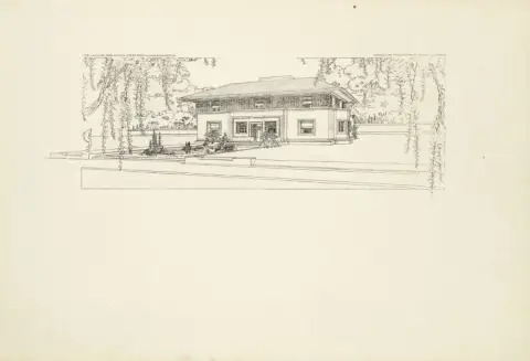 Frank Lloyd Wright – Realizované stavby a návrhy