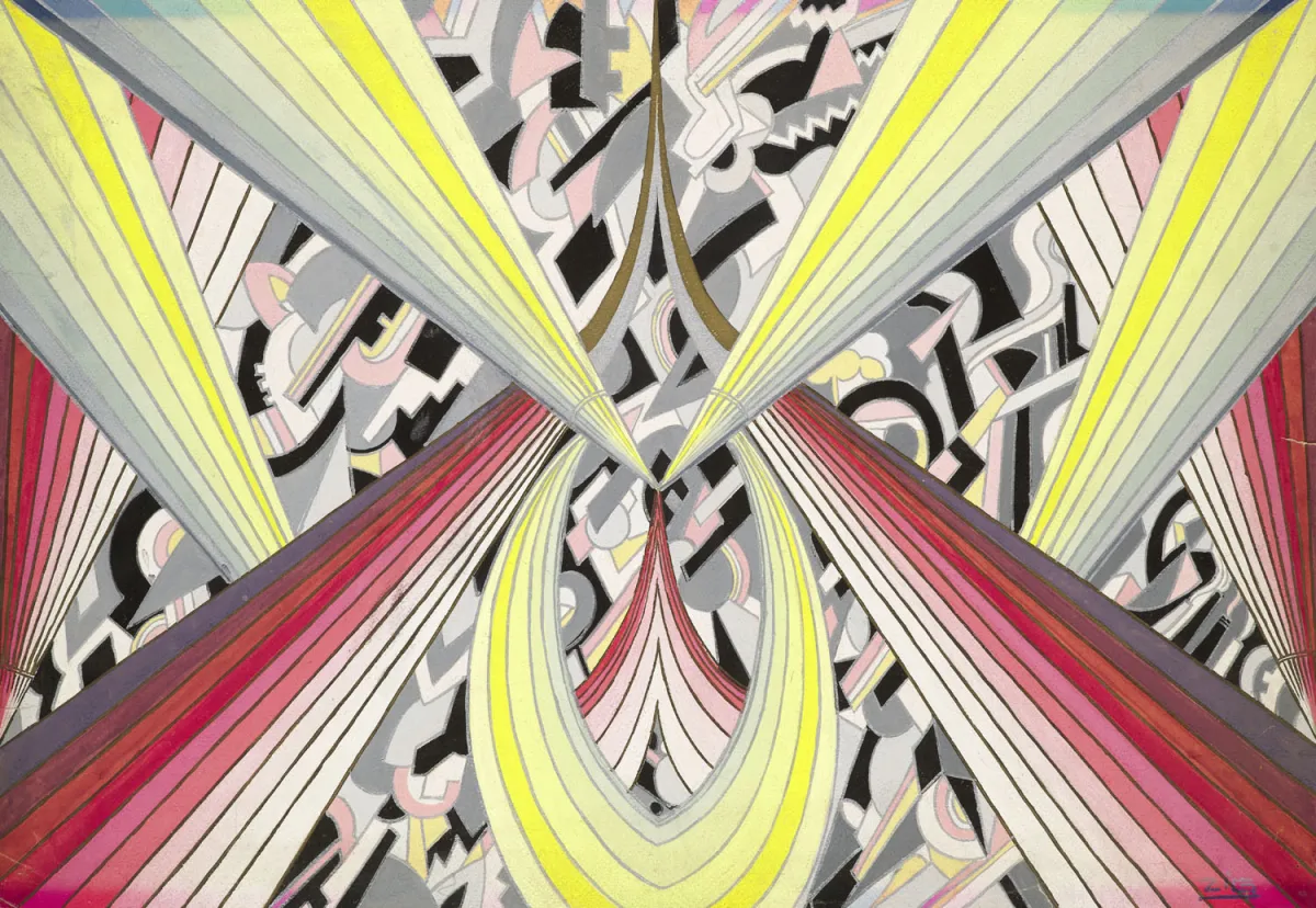 Louis Gaudin – Composition abstraite