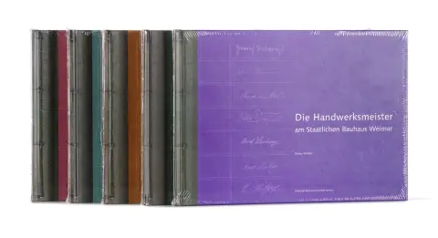 Collectie van 5 publicaties van de Bauhaus Universität