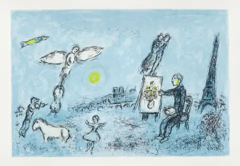 Marc Chagall – Derrière Le Miroir