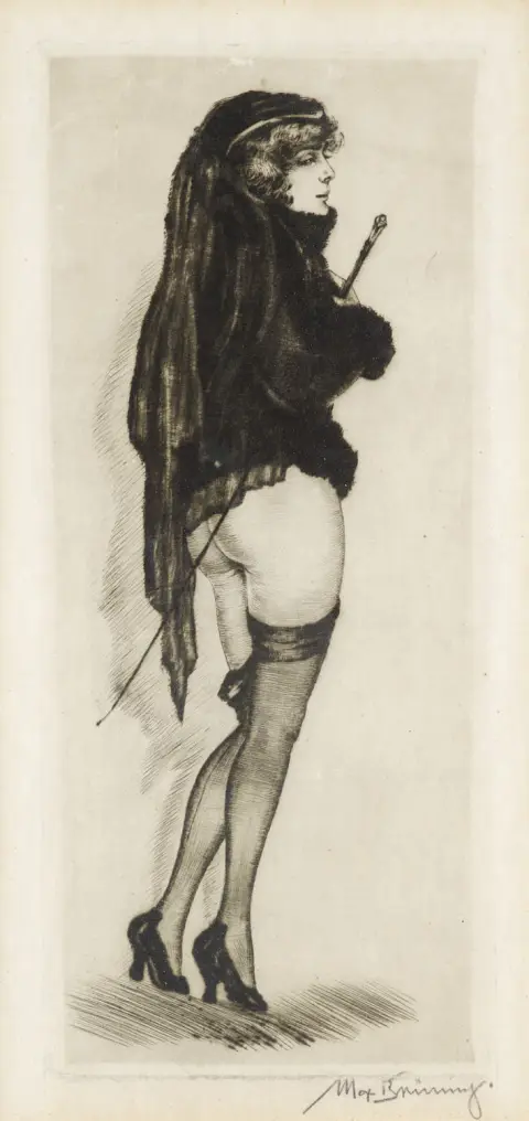 Max Brüning – Rouwende weduwe