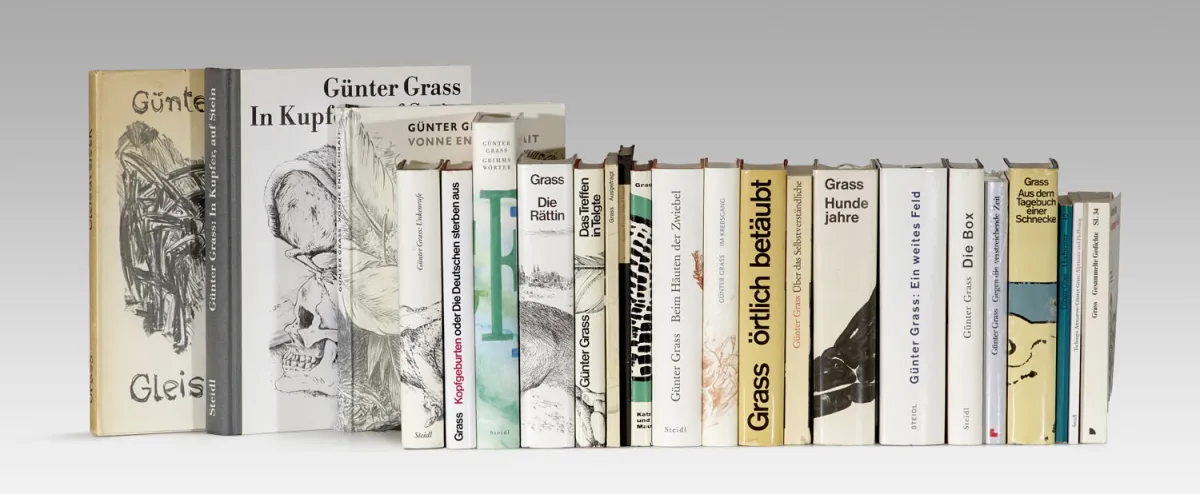 Günter Grass – Collection de 39 œuvres de Günter Grass, dont plusieurs premières éditions