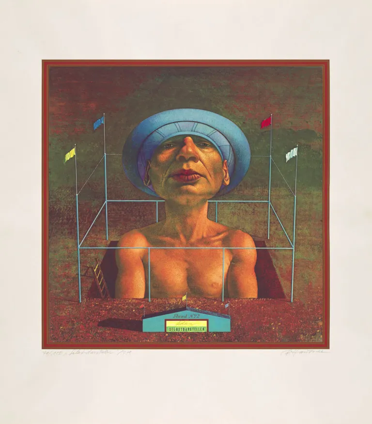 Rudolf Hausner – Selbstdarsteller