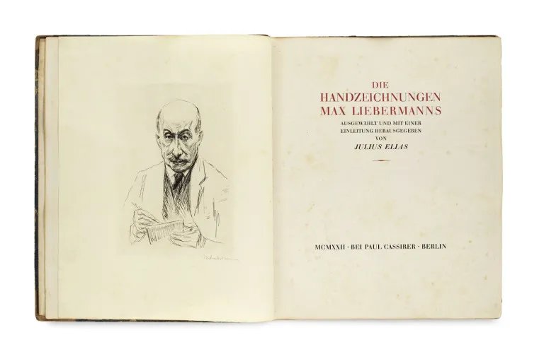 Julius Elias – Les dessins de Max Liebermann