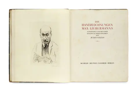 Julius Elias – Les dessins de Max Liebermann