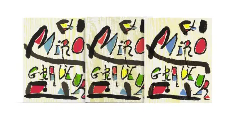 Jacques Dupin – Miró lept I-III