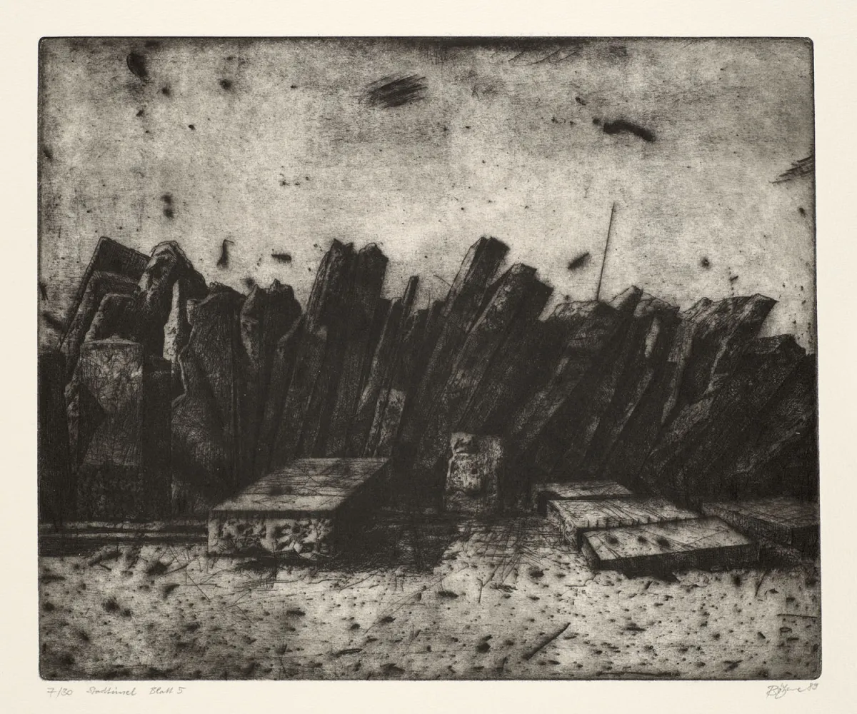 Heinz-Jürgen Böhme – Île urbaine de l'ancien cimetière Saint-Jean de Leipzig