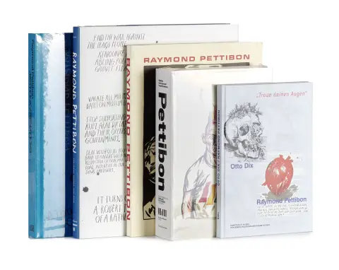 Raymond Pettibon – Collection de 5 volumes sur Raymond Pettibon