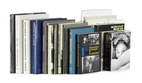 Collection de 21 ouvrages sur l'histoire de la photographie