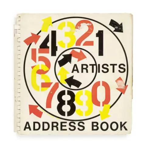 Robert Indiana – Artists Address Book