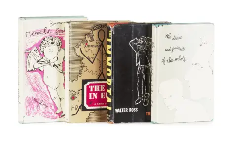 Collection de 4 œuvres avec illustrations de couverture originales d'Andy Warhol