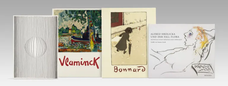 Collection de 4 livres d'art illustrés avec graphiques originaux
