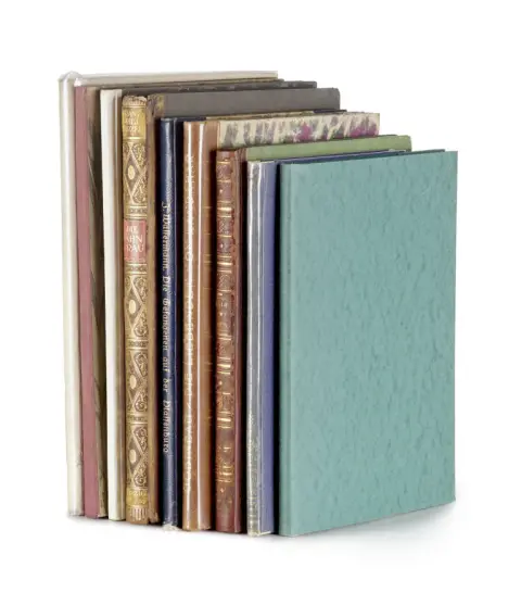 Collection de 6 œuvres illustrées avec gravures originales de H. Steiner-Prag