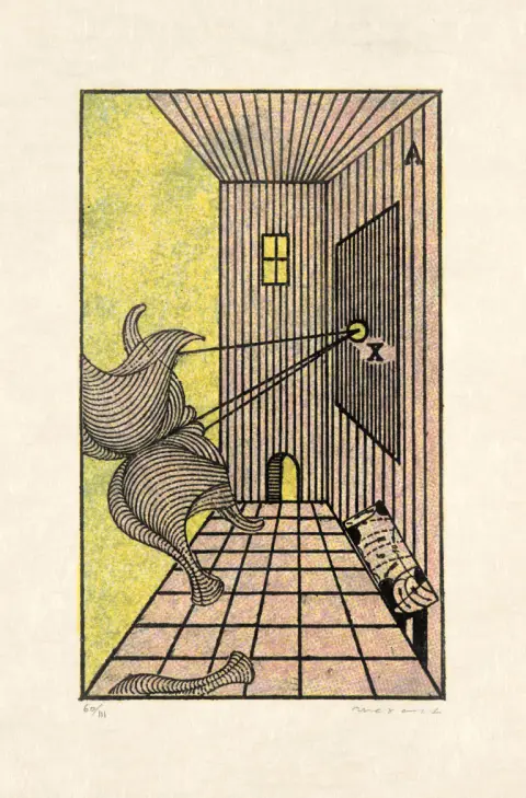Max Ernst – Collection de trois œuvres illustrées avec 40 lithographies originales de Max Ernst, dont 22 à pleine page et 2 signées