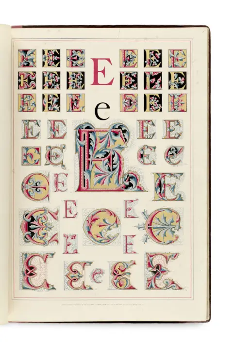 Owen Jones – One thousand and one initial letters designed and illuminated