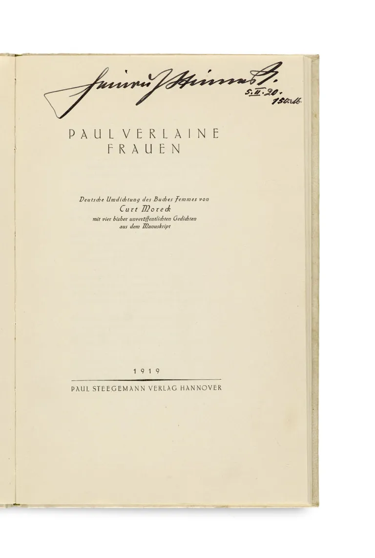Paul Verlaine – Frauen