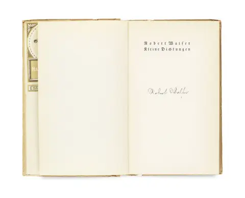 Robert Walser – Petites Poésies
