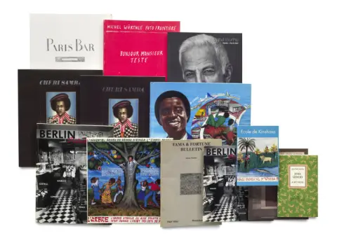 Michel Würthle – Collection de 11 publications de et sur Michel Würthle et le peintre congolais Chéri Samba